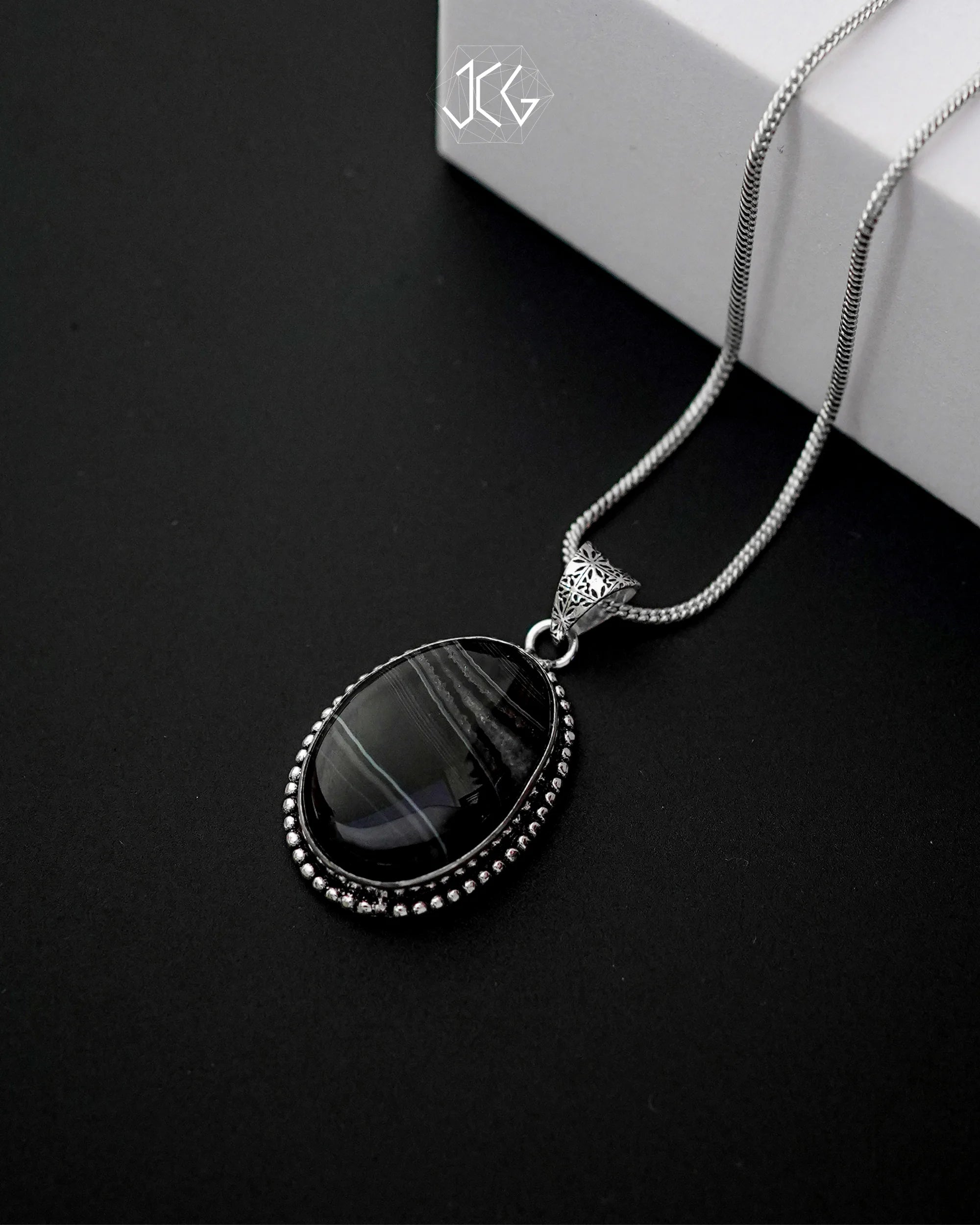 Sulemani Hakik Pendant - Jaipur Crystal Gems